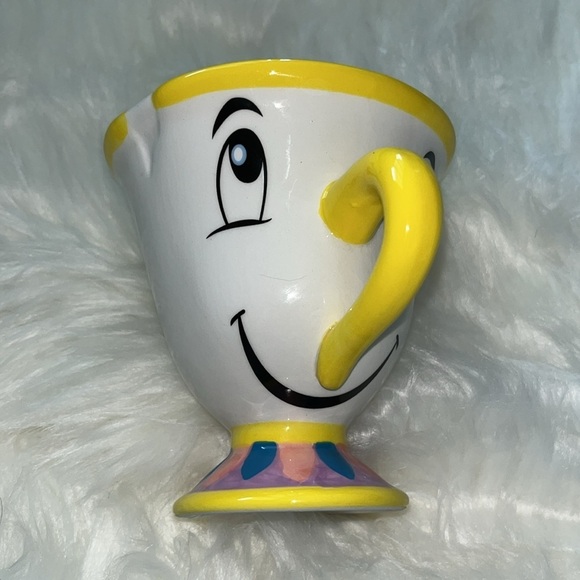 🆕 Disney’s Beauty and the Beast Ceramic Chip Mug - Picture 2 of 10